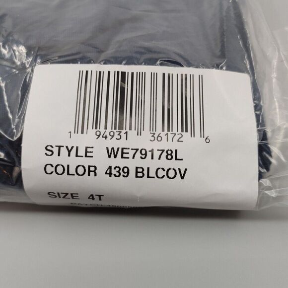 2 Wonder Nation Pants Boys 4T Toddler Navy Blue Flat Front School Uniform Bundle - Picture 13 of 13